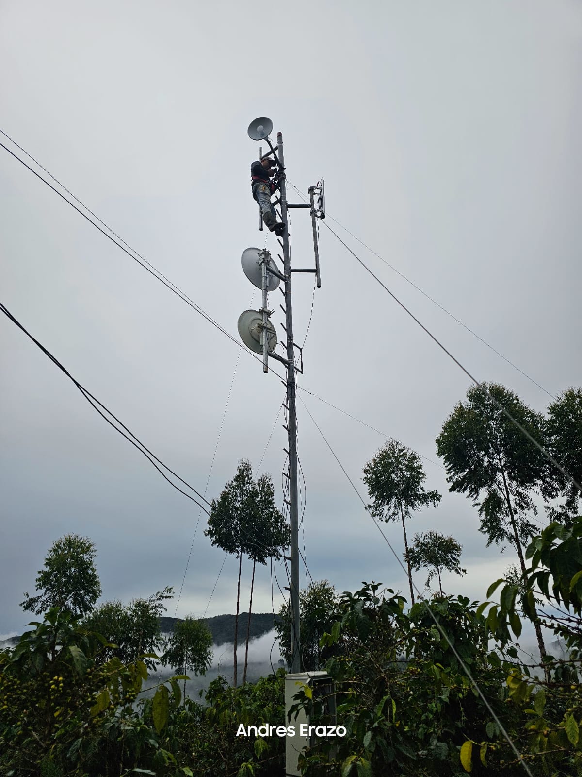 Trabajo realizado - Internet Fibra San Adolfo